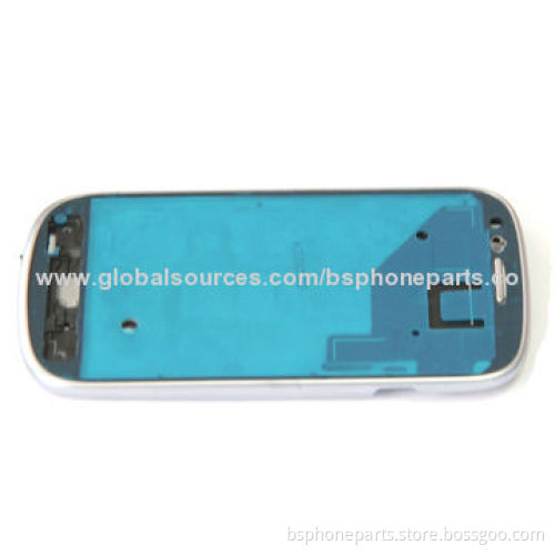 Middle Frame Housing Chassis Bezel for Samsung Galaxy S3 Mini i8190, Silver